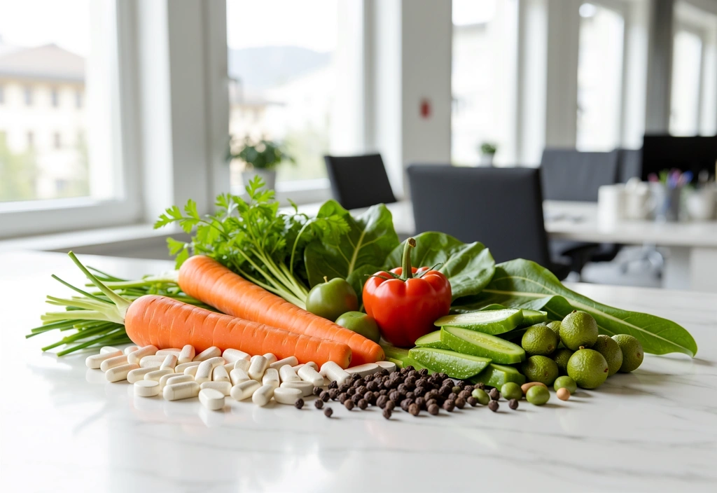 Professionelle Arbeitsumgebung für Ernährungsanalyse